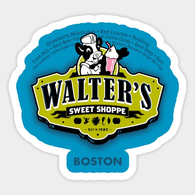 Walter's Sweet Shoppe Sticker by Captain_RibMan